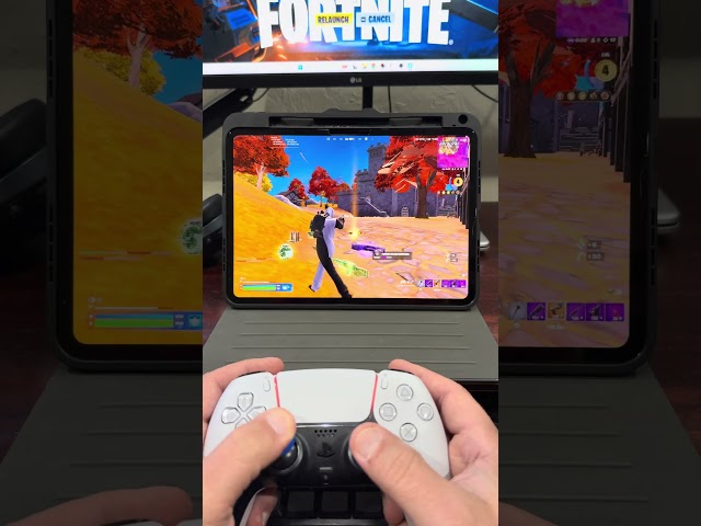 iPad Pro M5 is a BEAST for Fortnite 🔥 (Unreal Graphics & Smooth Gameplay) #iPad #shorts #fortnite