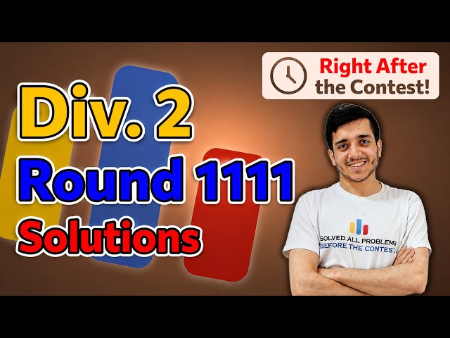 Codeforces Round 1111 (Div. 2) | Solutions by Arpa