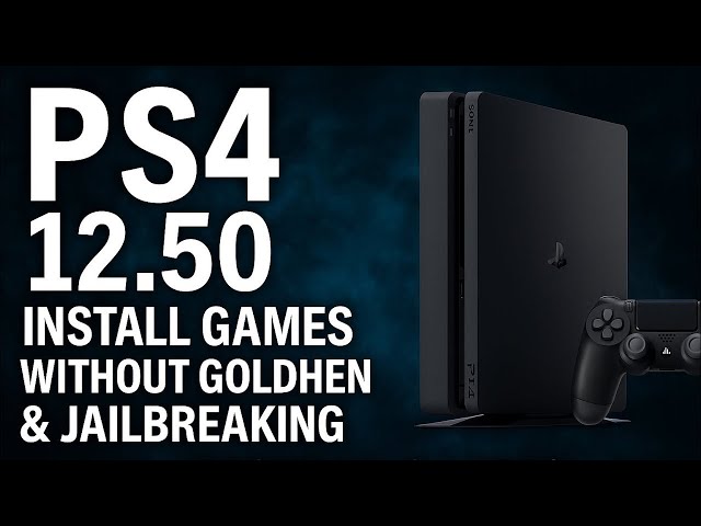 PS4 12.50 Install Games | Installing Free Games PKGS Without GoldHen & Jailbreaking (Testkit)