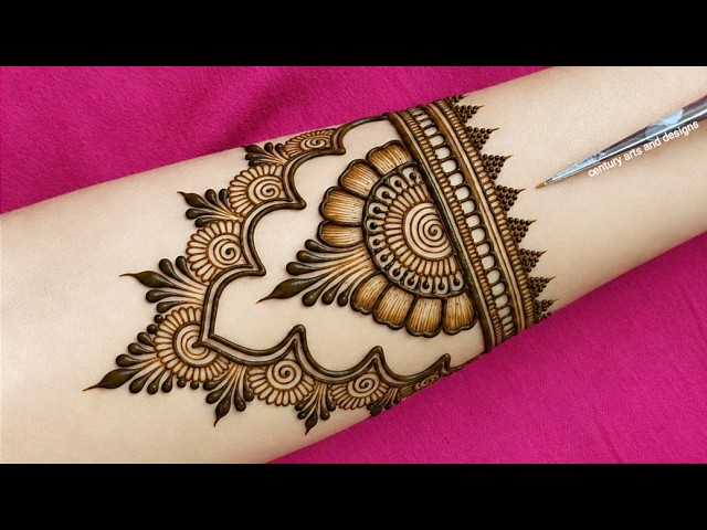 New stylish mehndi design | Easy front hand mehndi | simple mehndi | Mehndi ka design | Mehndi 2026