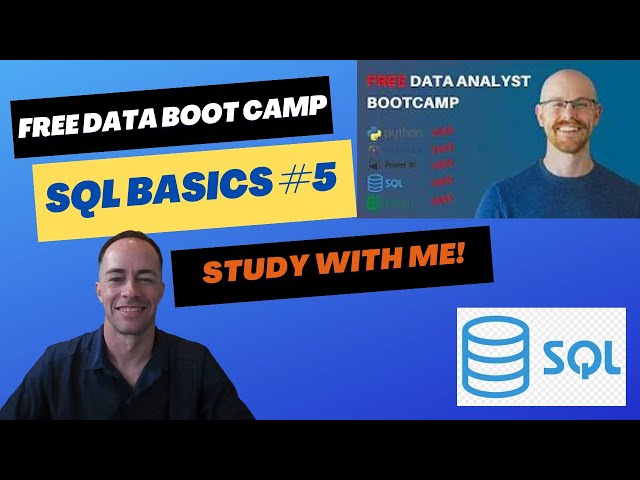 FREE Data Analytics Boot Camp Pushup Challenge #5 - SQL Basics