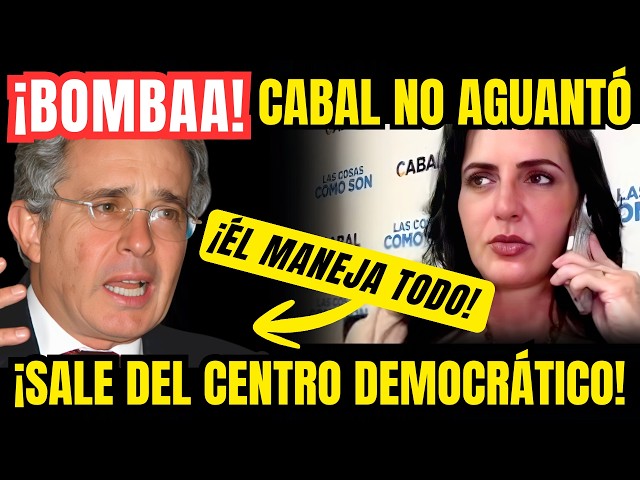 BREAKING NEWS! CABAL LEAVES THE DEMOCRATIC CENTER! HE'S GOING AGAINST URIBE! #colombia #news #rig...