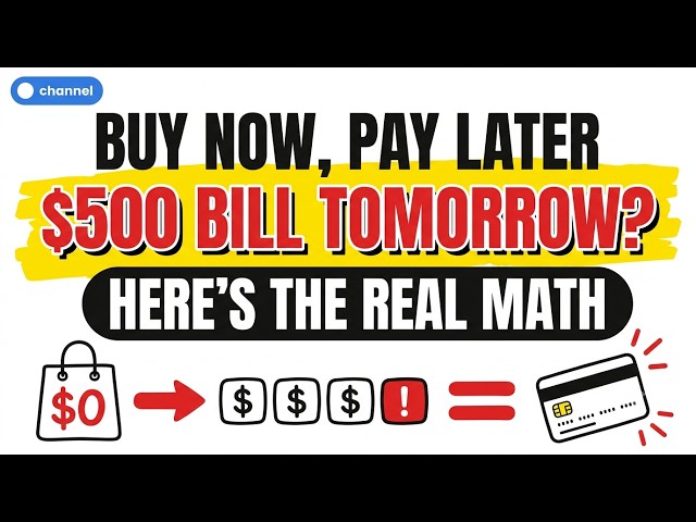 Buy Now Pay Later Is the New Credit Card Trap — Here's the Math