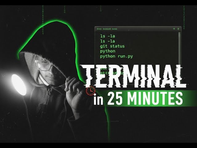 Master Terminal in 25 Minutes — Linux / macOS / Windows CMD for Devs