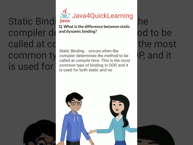 Difference Between Static And Dynamic Binding || 30 Days 30 Questions(20) || Placement Series #java