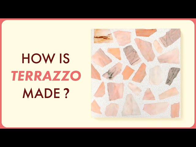 How it's made - Handmade Terrazzo Tiles