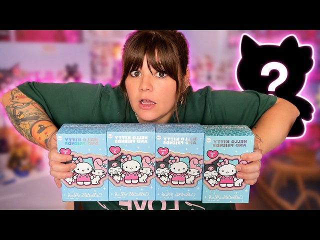 The CHEAPEST Hello Kitty blind boxes.. will I pull the secret one?