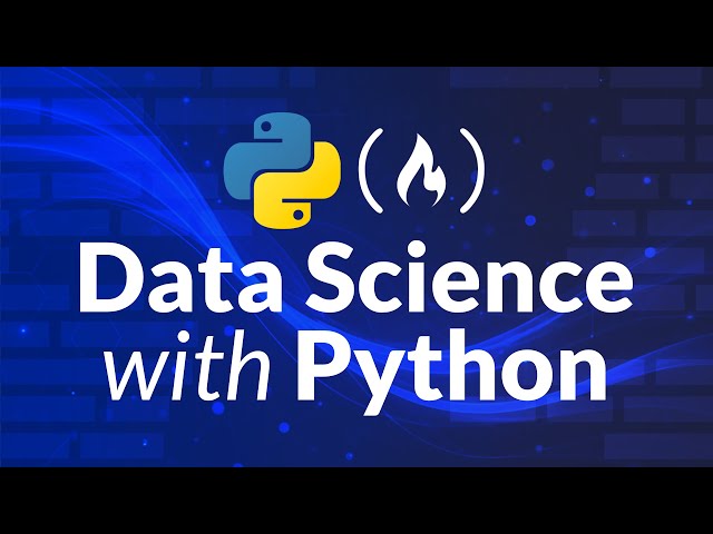 Learn Python for Data Science – Full Course for Beginners