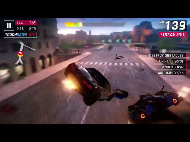 Asphalt 9 - Epic Fail in Rome | Chevrolet Corvette GS