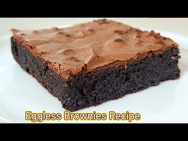"The Easiest (and Tastiest) Chocolate Brownies You've Ever Made - No Eggs Required!"