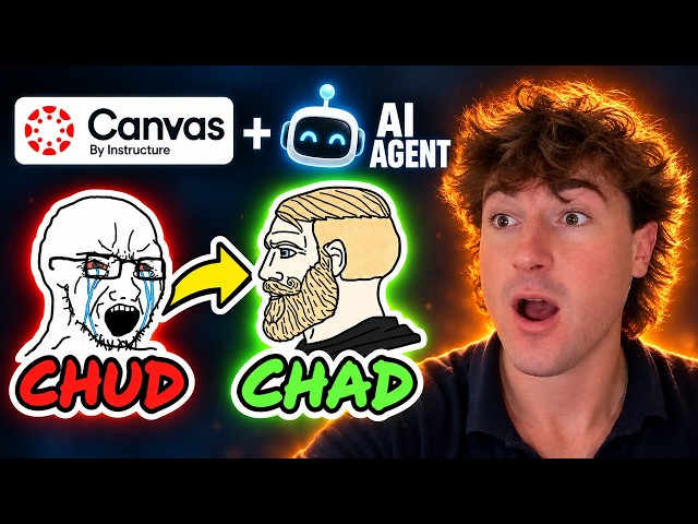 Creating My Personal Canvas AI Agent to Help Me Study (Free + Open Source)