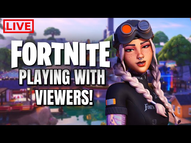 Playing With Viewers! Fortnite Live Stream!