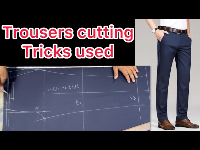 How to Cut Trousers / Men’s Pant Cutting and Stitching / Gents Trousers Cutting / Pant Cutting in...