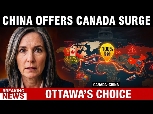 Wang Yi Just Offered Canada a 100% Export SURGE… Ottawa Faces a Choice