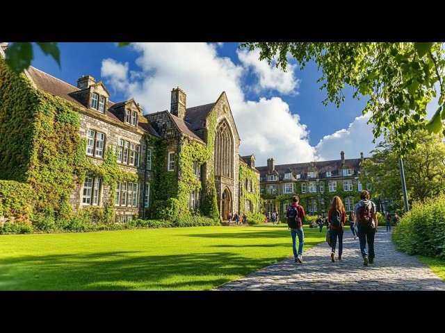 University of Galway, Ireland, Walking Tour