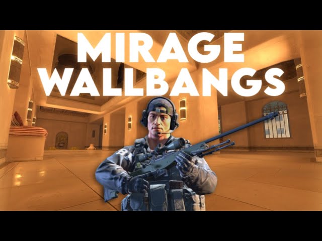 CS2 HVH Mirage Wallbang Showcase: 120 Spots