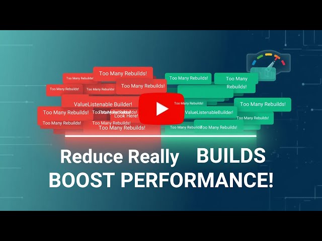 شرح Flutter DevTools: راقب وعدّل عدد الـ Rebuilds باستخدام ValueListenableBuilder ⚡