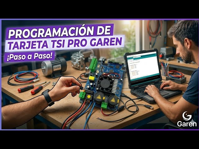 Programación paso a paso de la nueva Tarjeta TSI PRO GAREN 