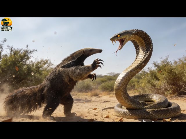 Anteater vs. venomous snake: Who will win this brutal battle for survival?