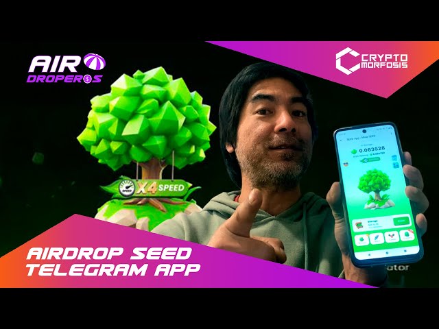 AIRDROP de SEMILLAS con SEED COMBINATOR. Otro bot en Telegram