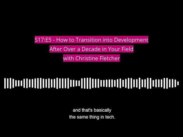 CodeNewbie Pod Ad Captioned Final