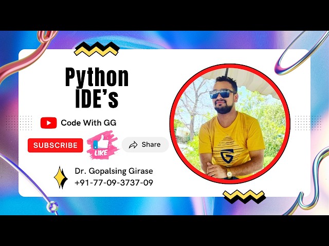 Python Session 6 Python IDEs