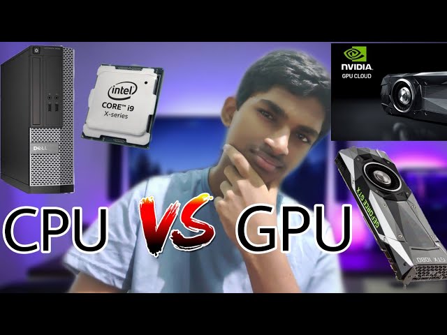 CPU VS GPU | A Complete & Detailed Explanation | Tamil | AMD VS Nvidia GeForce |