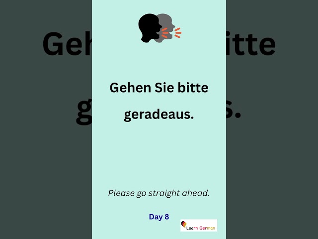 Day 8: 14-Day Shadowing Challenge | Sound Like a German! I Learn German