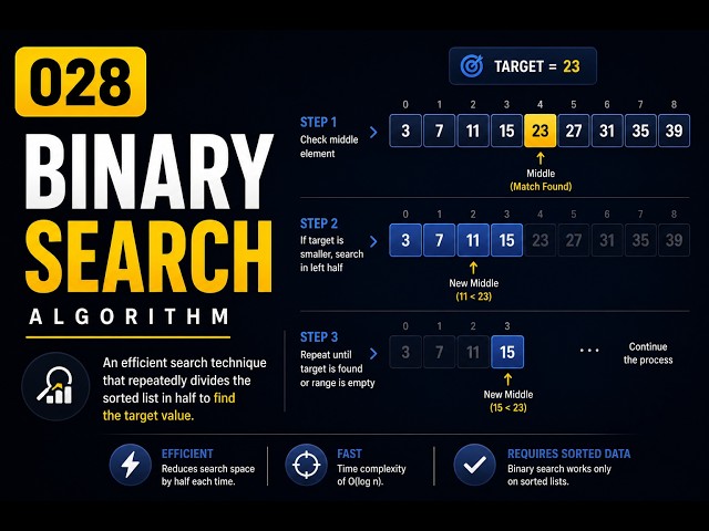 028 | Binary Search Algorithm