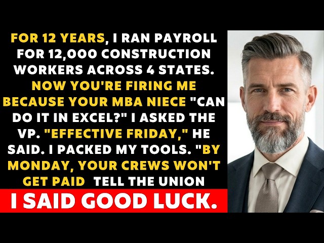 I Was Terminated for an MBA's Excel Sheet – Construction Payroll Revenge Story