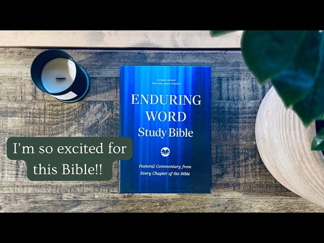ENDURING WORD Study Bible Review! So excited for this Bible!! Bible Commentary 