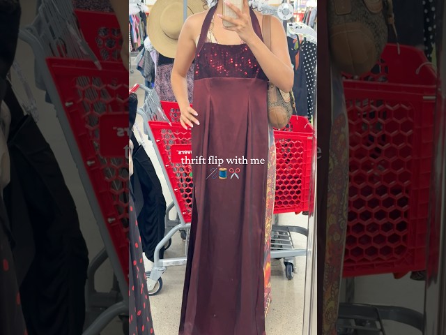 Thrift flip with me🪡🧵✂️ #thriftflip