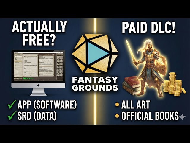 Is Fantasy Grounds Unity Free? 2026 Cost & Buying Guide