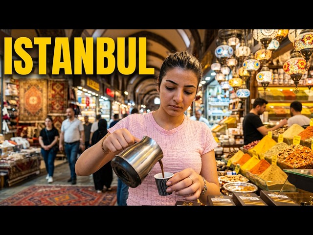 Istanbul Grand Bazaar Walking Tour 2026 | Markets, Food & People
