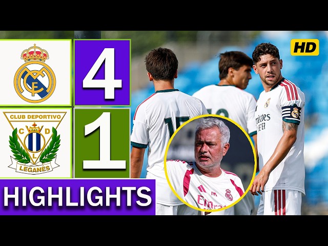 Real Madrid vs Leganes 4-1 Highlights Training Match ⚽ Friendly 2026 HD