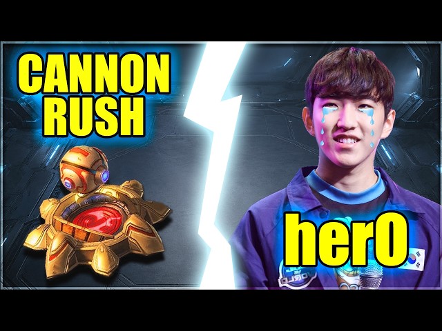 StarCraft 2: herO gets CANNON RUSHED by PrintF?! 😱