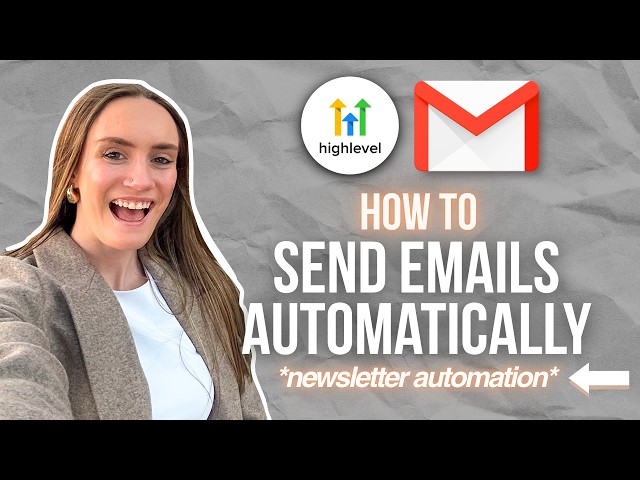 How to Create an Automated Email Sequence in Go High Level | Quick Tutorial