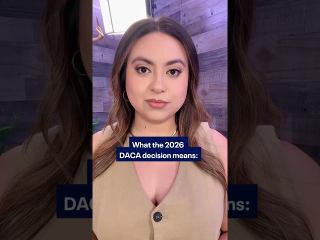 What the 2026 DACA decision means #DACA #Immigration #dreamers #immigracion