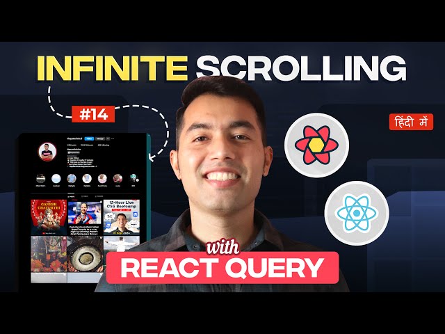 Create Instagram-Like Infinite Scrolling with React Query🔥
