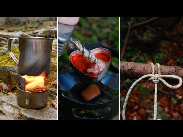Outdoor Survival Skills & Camping Hacks That Could Save Your Day! #camping #outdoors #survival