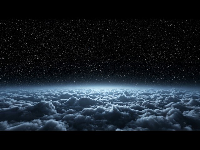 Night Sky 4K HDR Infinite Stars Above a Vast Cloudscape | 10 Hours Real Nightscape