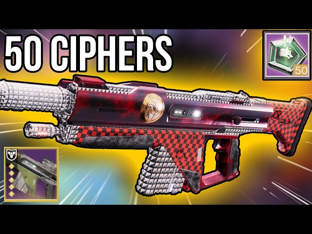 I SPENT 50 IRON BANNER CIPHERS TO GET THE GOD ROLL FORWARD PATH AUTO RIFLE!