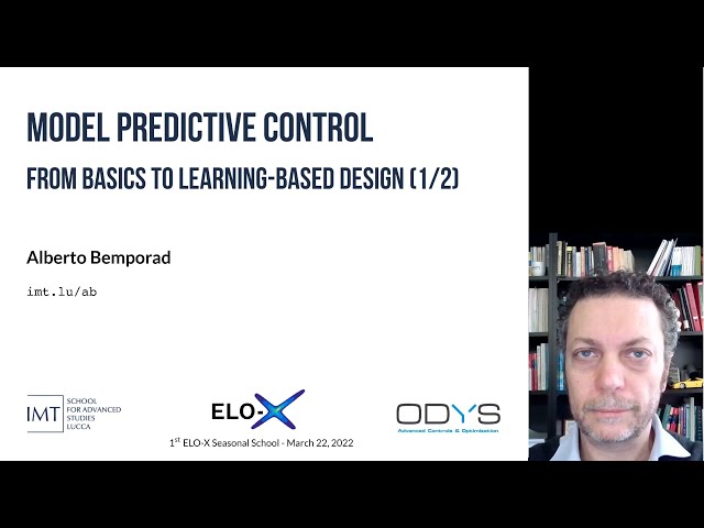 MPC from Basics to Learning-based Design (1/2)