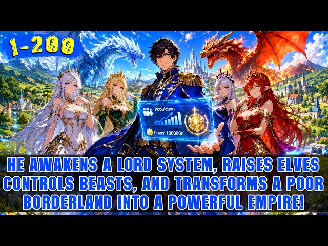 🔥Exiled to a Poor Territory, He Starts by Taming Elves and Dragons, Then Builds a Mighty New Empire!