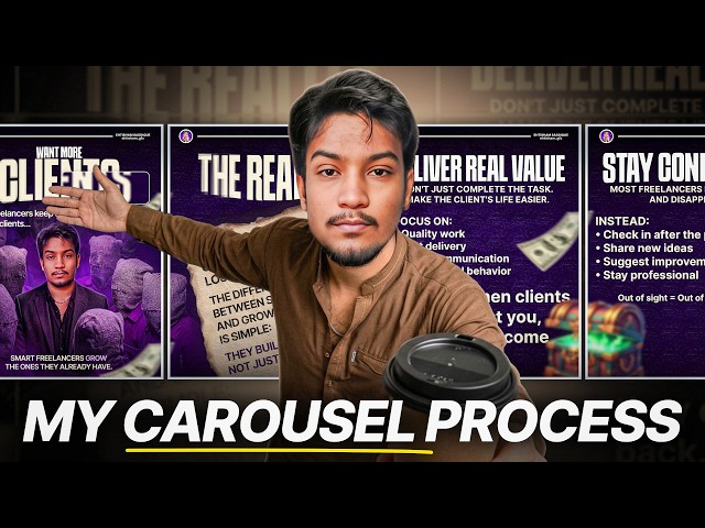 Instagram Carousel Design Tutorial – Start to Finish