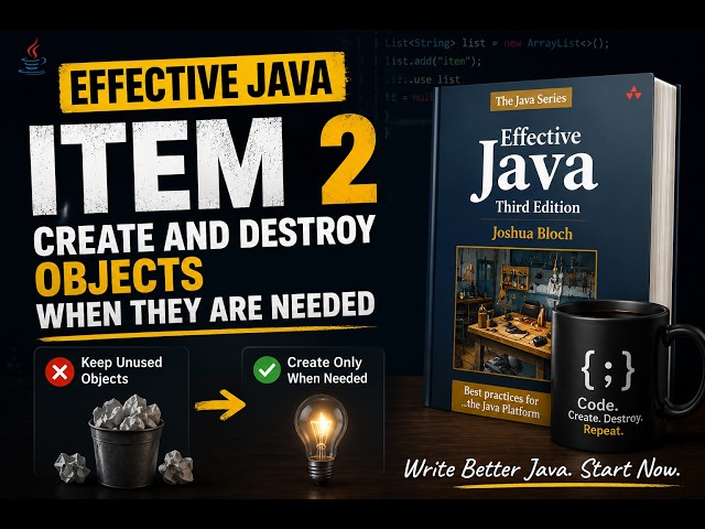 Effective Java Item 2  - Builder Pattern Explained