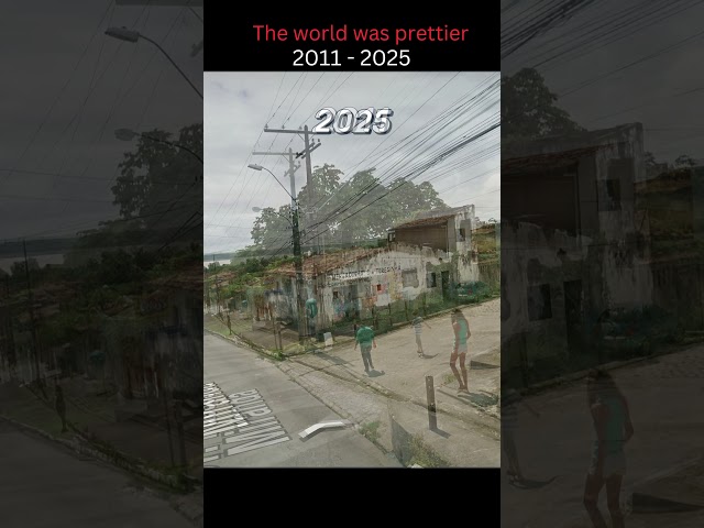 2011 vs 2025… What happened here? 😨 #BeforeAndAfter #LostPlaces #ThenAndNow