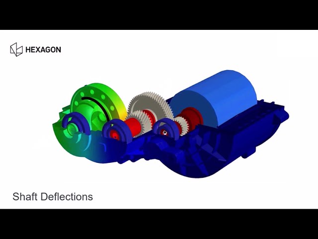 ePowertrain using Hexagon Design and Engineering's Romax