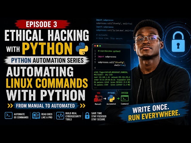 PYTHON MAC ADDRESS CHANGER EPISODE 3