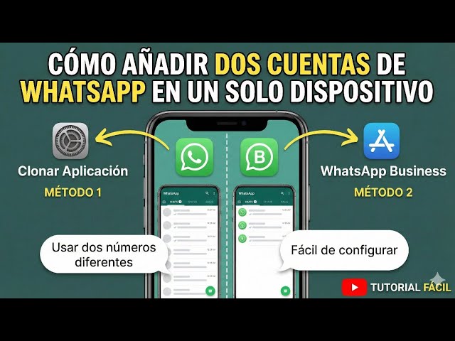 How to add two WhatsApp accounts to one device (Easy Tutorial)